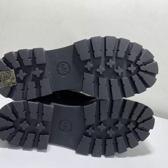 NEW MICHAEL KORS Womens Blake Bootie Size 7M Lace-Up Combat Side-Zip Round Toe - Picture 7 of 7